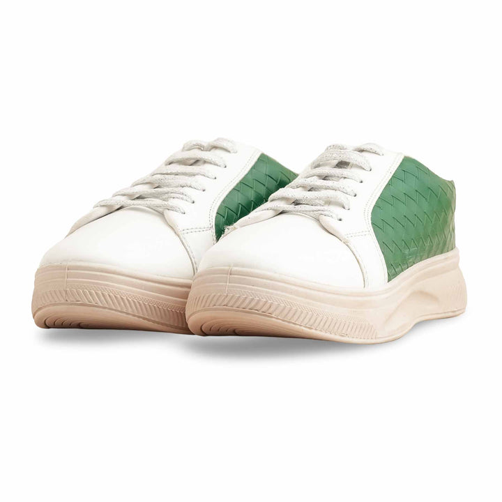 Green Casual Sneaker For Ladies AT7309
