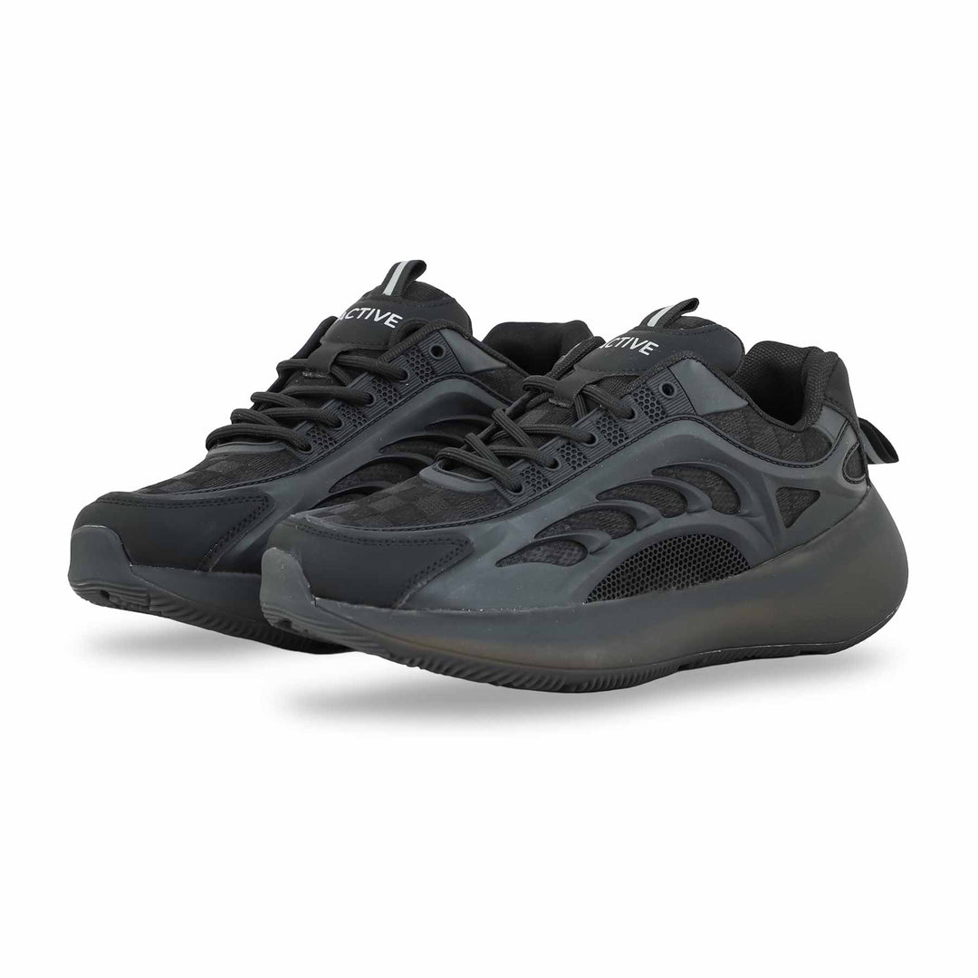 Black Casual Sneaker For Ladies AT7349