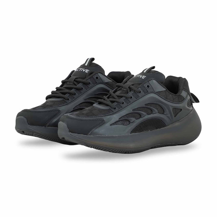 Black Casual Sneaker For Ladies AT7349