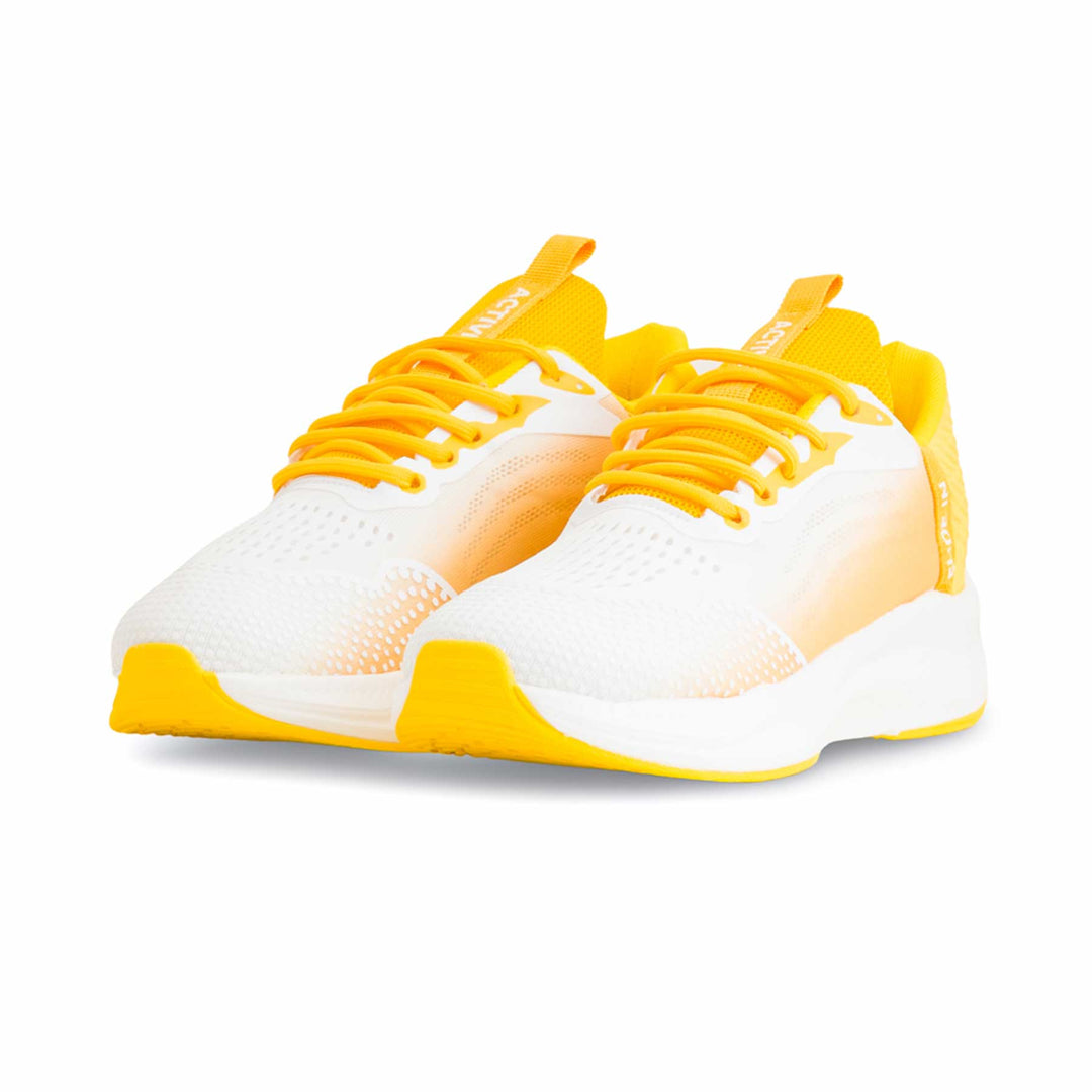Yellow Casual Sneaker For Ladies AT7357