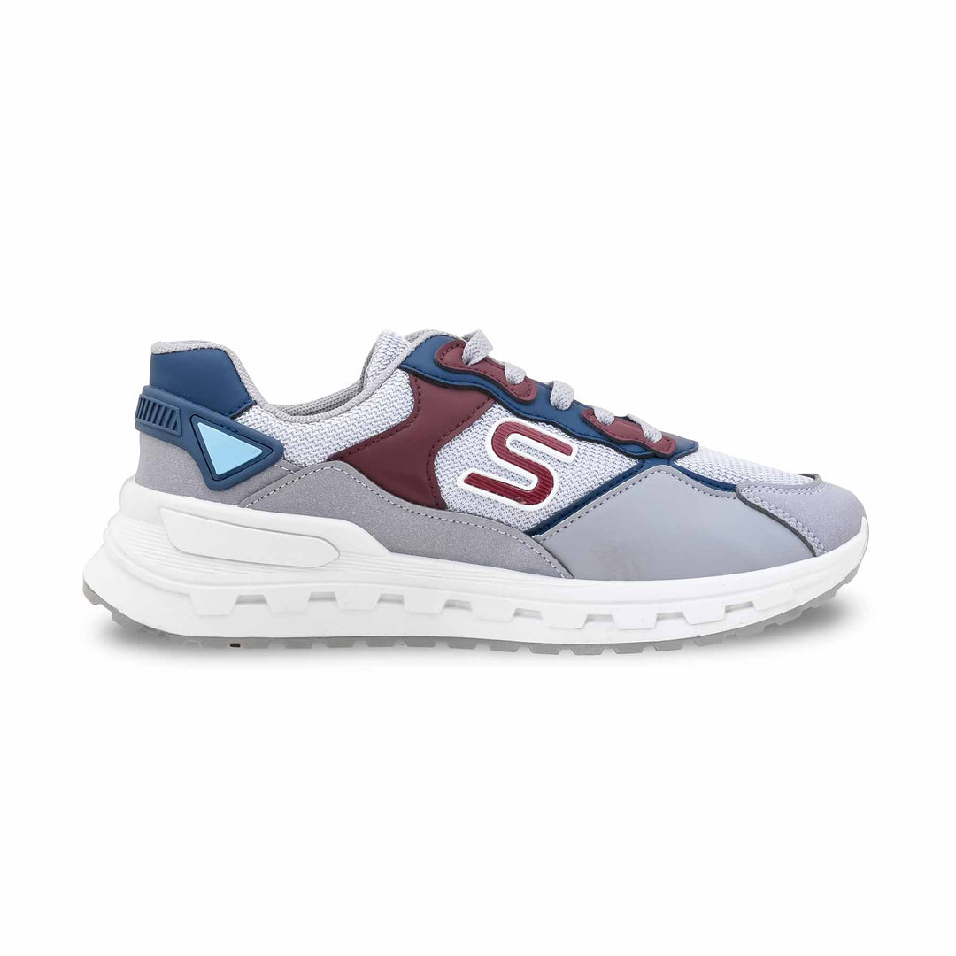 Grey Casual Sneaker For Ladies AT7384