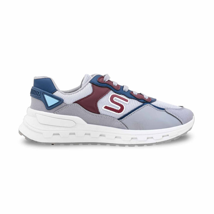 Grey Casual Sneaker For Ladies AT7384