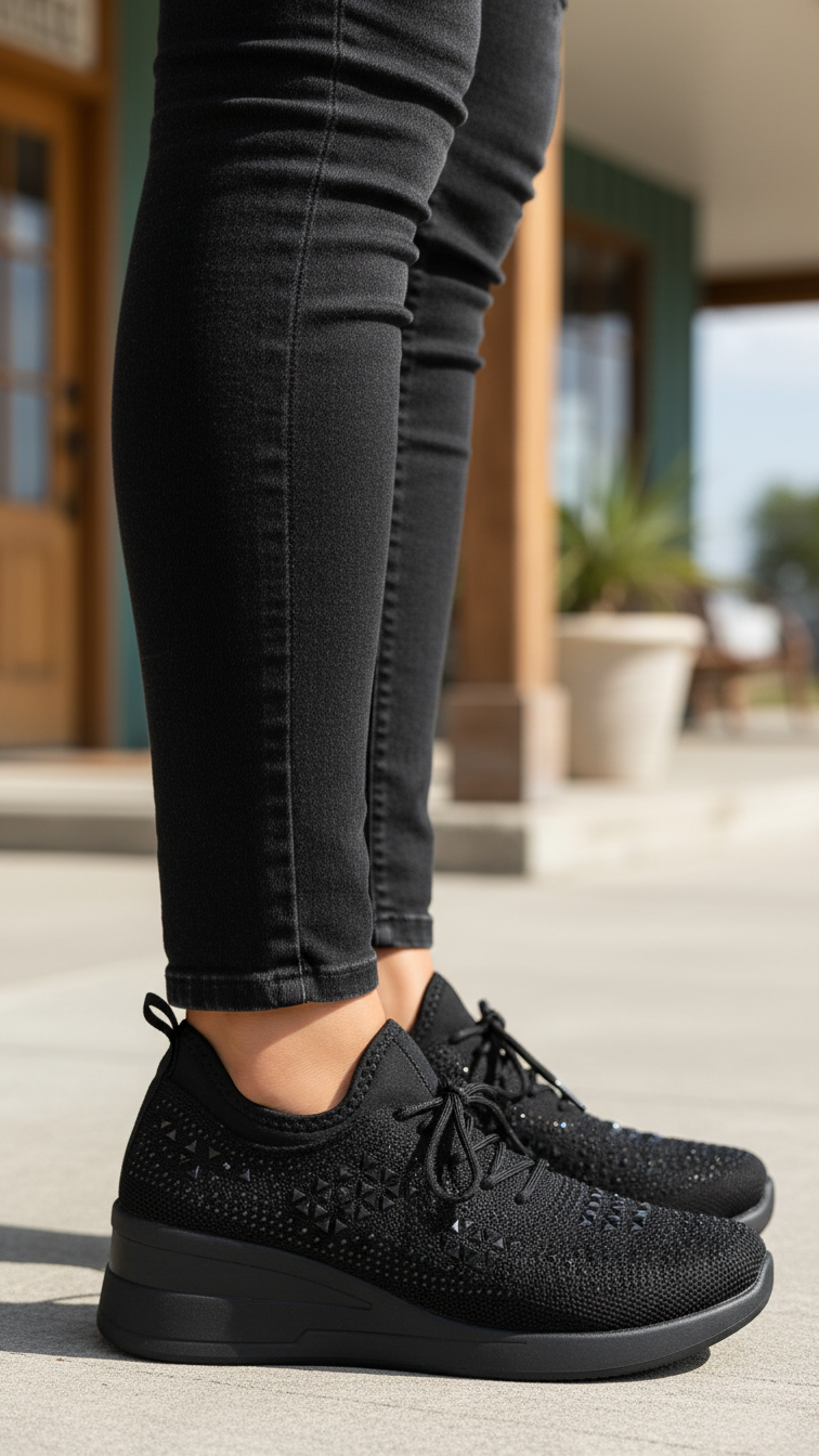 Black Casual Sneaker AT7426