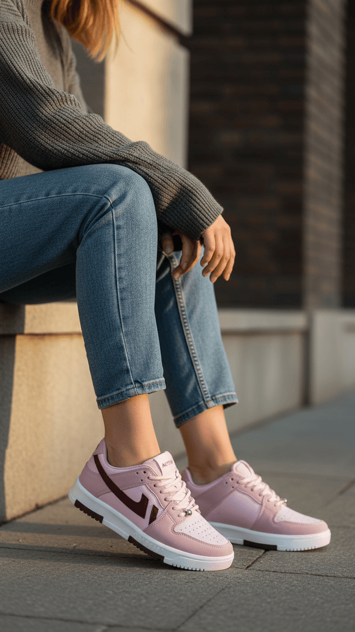 Pink Women Sneaker AT7427