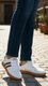 White Casual Sneaker For Women AT7441