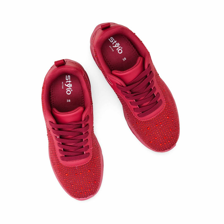Maroon Casual Women Sneaker AT7451