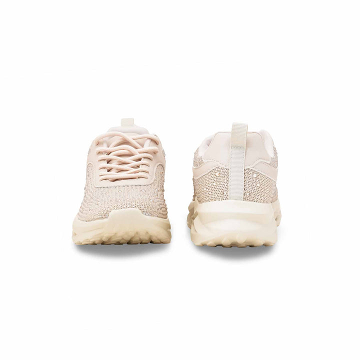 Golden Casual Sneaker For Ladies AT7451