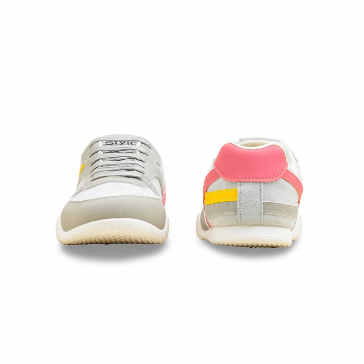 Grey Casual Sneaker For Women AT7455