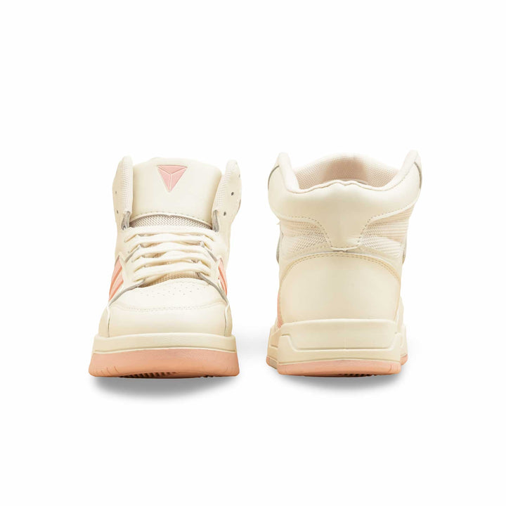 Beige Casual Sneaker For Women AT7461