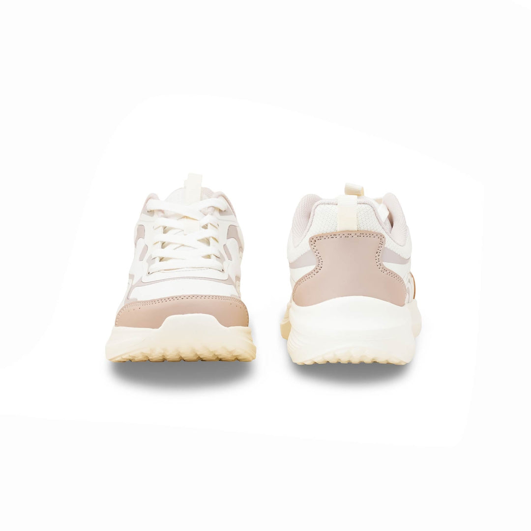 Beige Casual Sneaker For Ladies AT7470