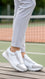 Silver Casual Sneaker For Women AT7486