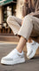 White Casual Women Sneaker AT7491