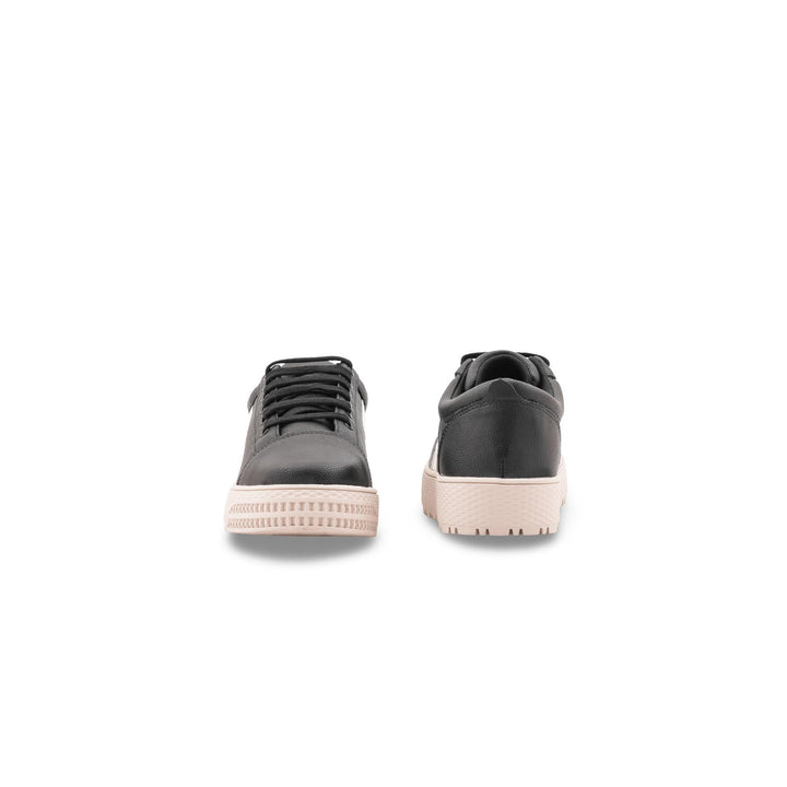 Black Casual Sneaker For Ladies AT7505