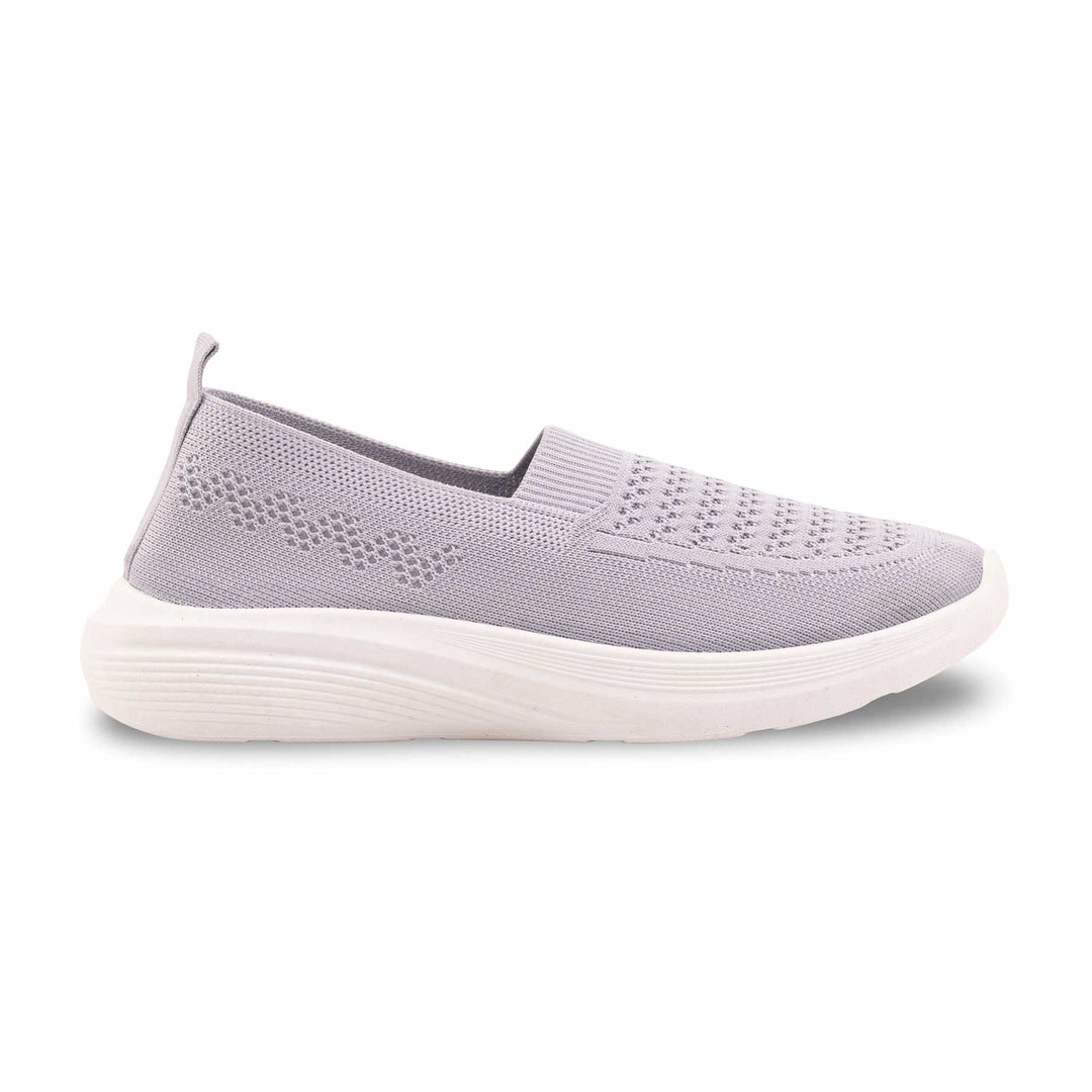 Grey Casual Snearker For Ladies AT9112