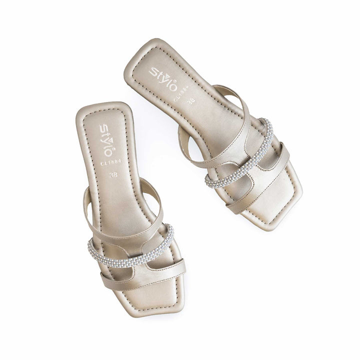 Grey Casual Slipper For Ladies CL1884