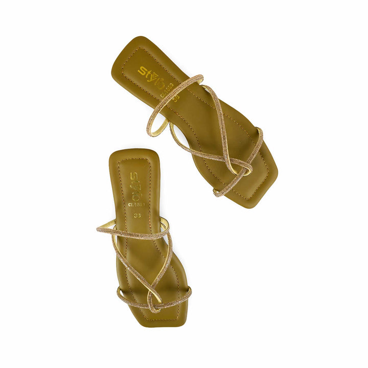 Brown Casual Slipper For Ladies CL1889