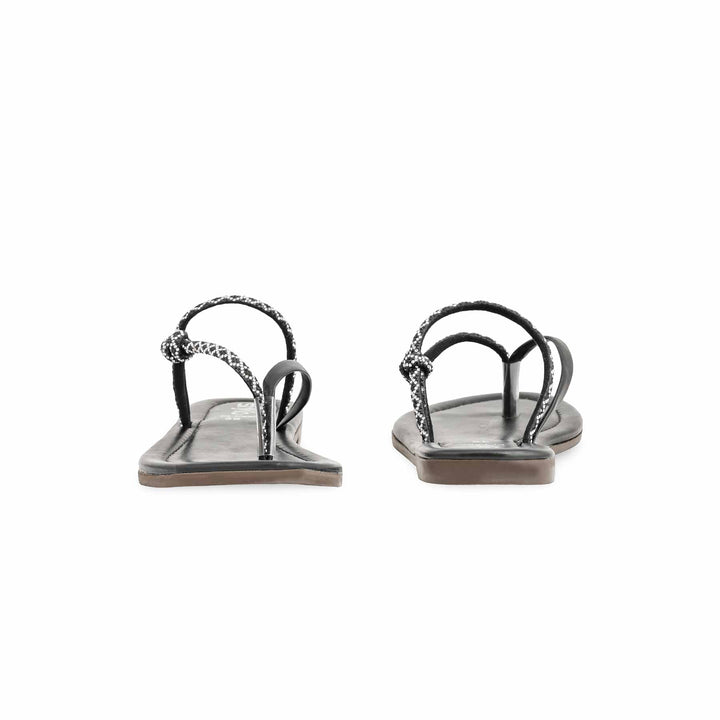 Black Casual Women Chappal CL1906