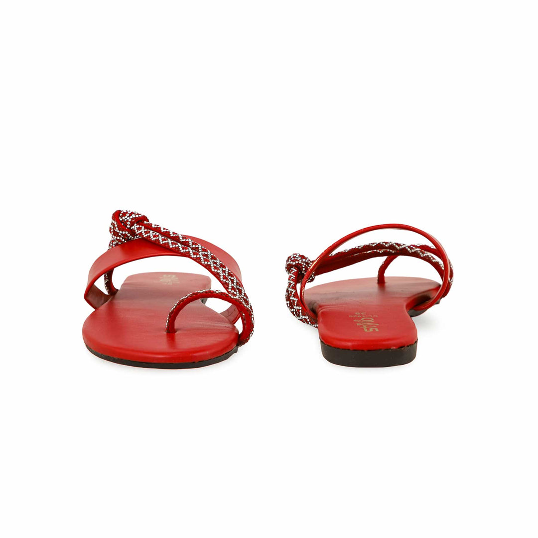 Maroon Casual Women Chappal CL1920