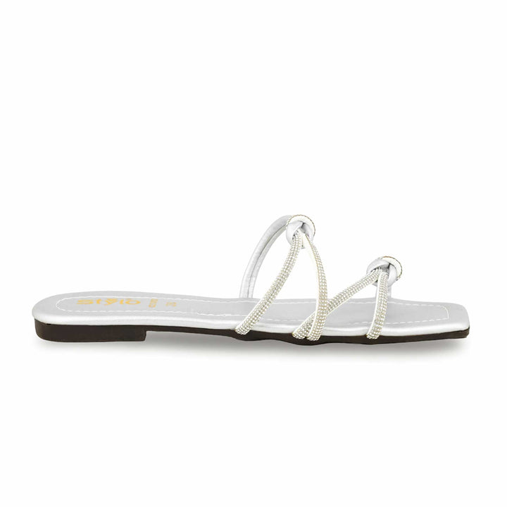 Silver Casual Slipper CL1933