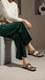 Black Casual Slipper CL1949
