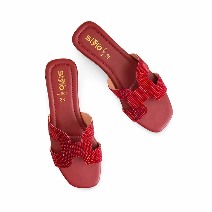 Maroon Casual Slipper CL1952