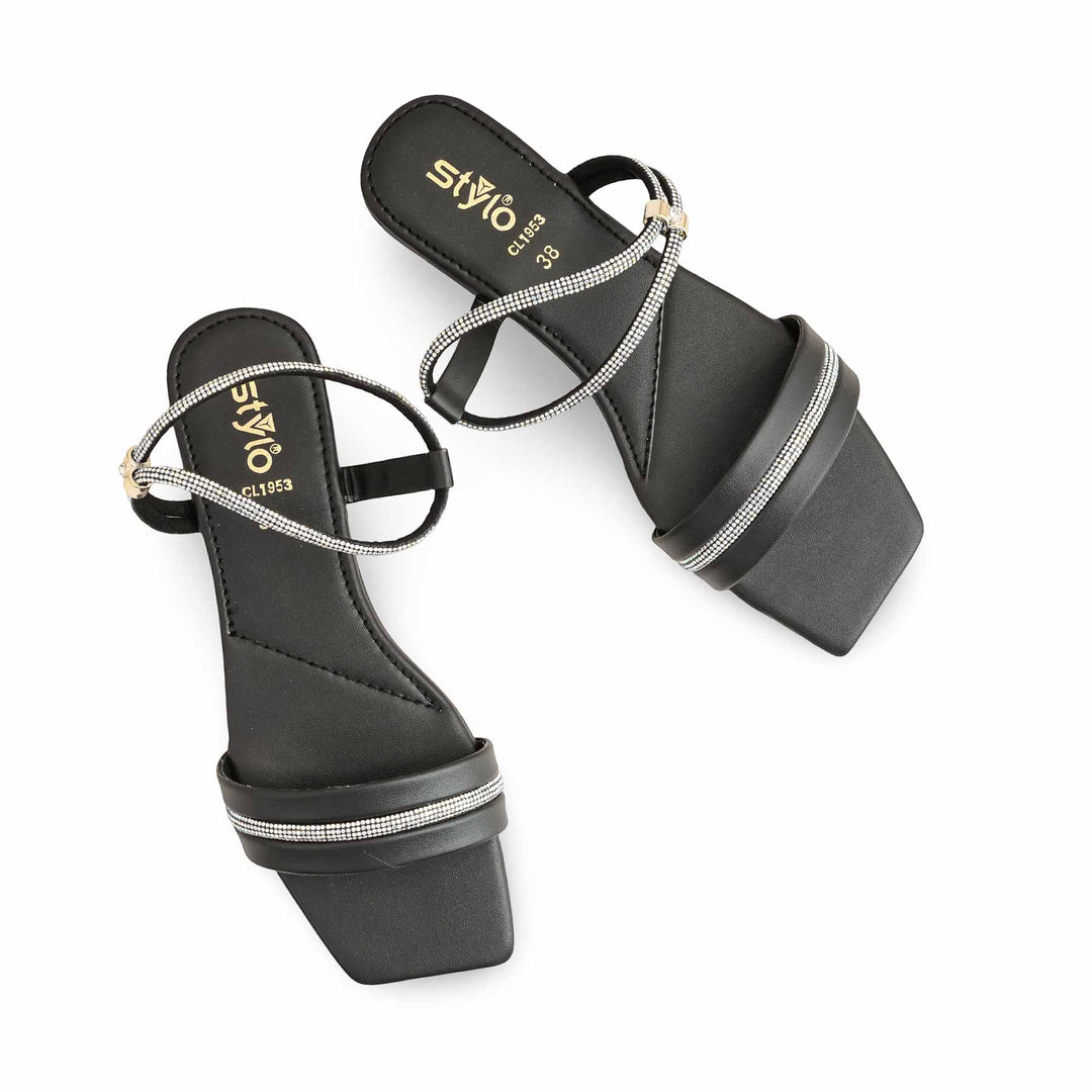 Black Casual Women Slipper CL1953