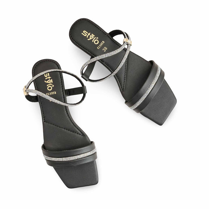Black Casual Women Slipper CL1953