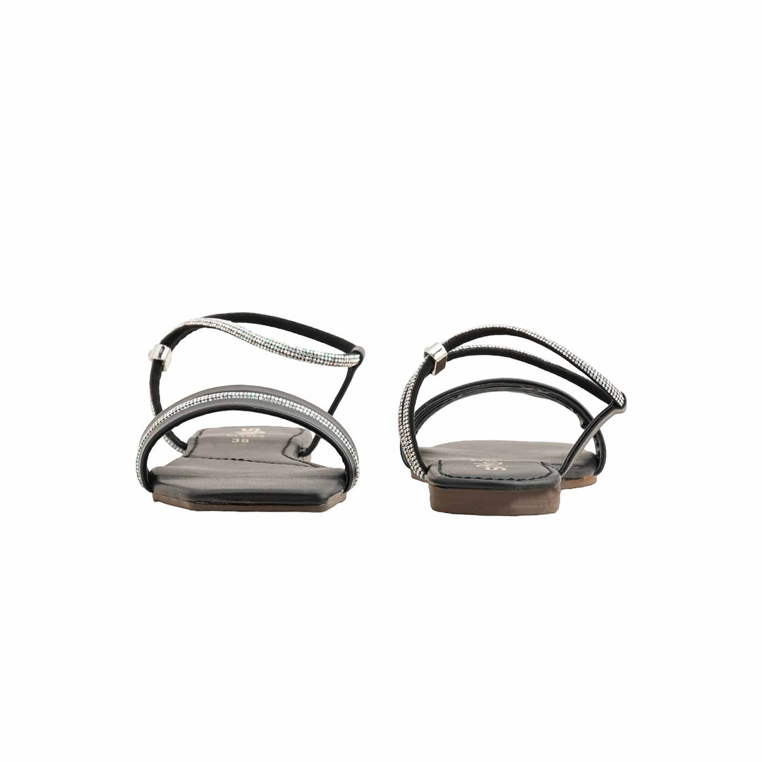 Black Casual Women Slipper CL1953