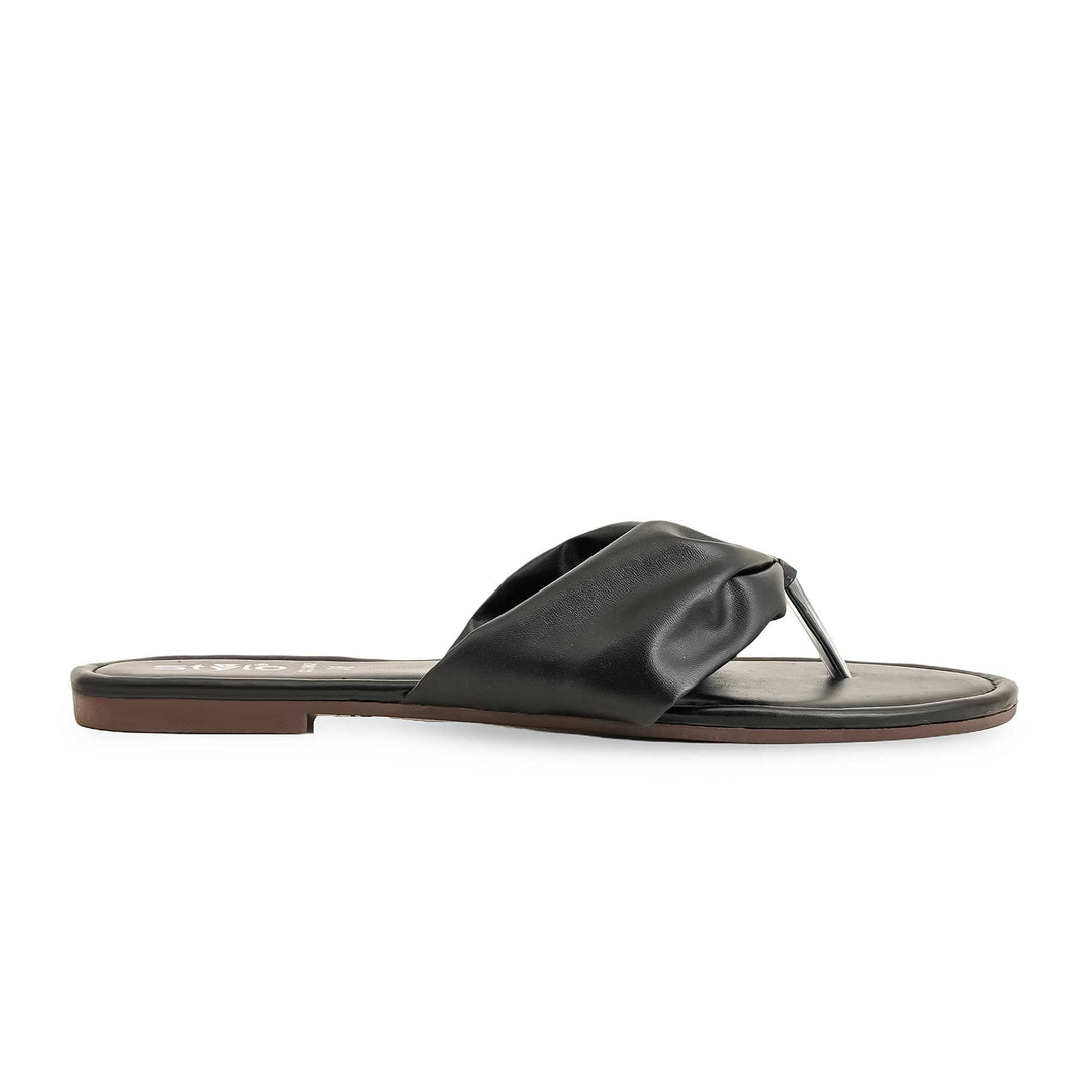 Black Casual Chappal For Women CL1962