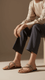 Golden Casual Chappal For Women CL1966