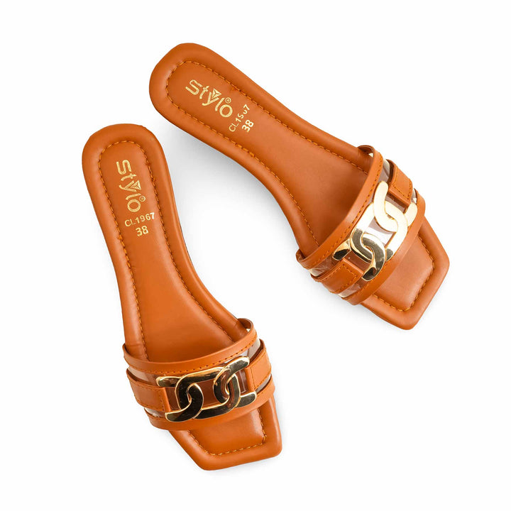 Mustard Casual Slipper For Women CL1967
