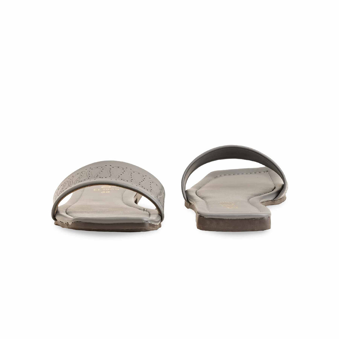 Grey Casual Slipper For Ladies CL1969
