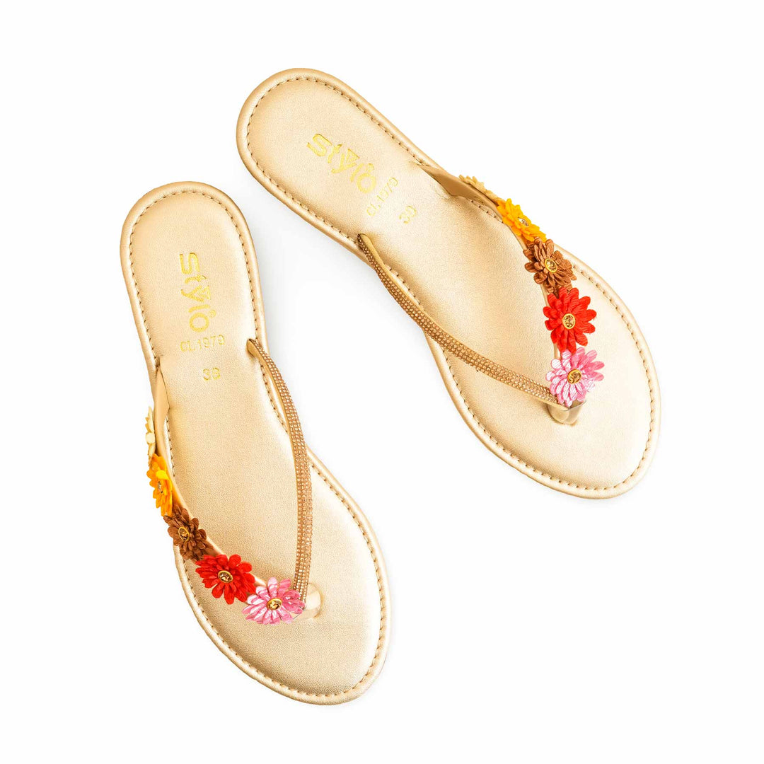 Golden Casual Chappal CL1979