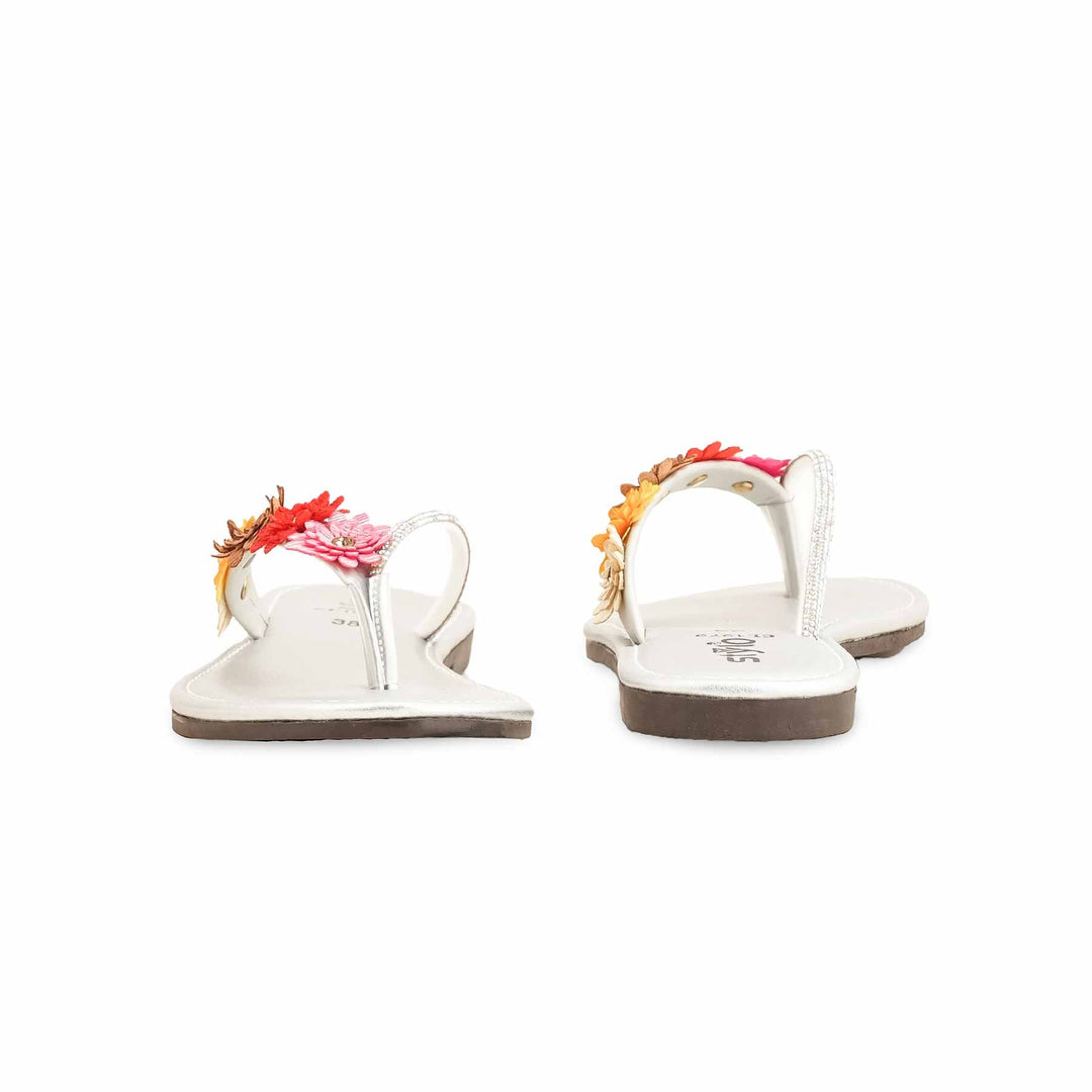 Silver Casual Chappal CL1979