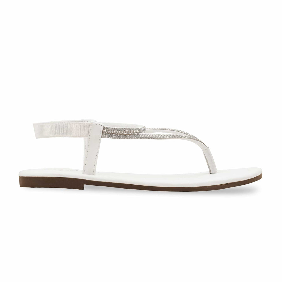 White Casual Chappal CL1981