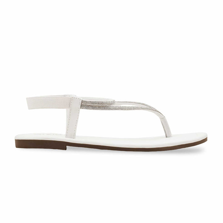 White Casual Chappal CL1981