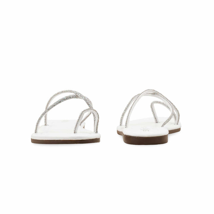 White Casual Chappal CL1986