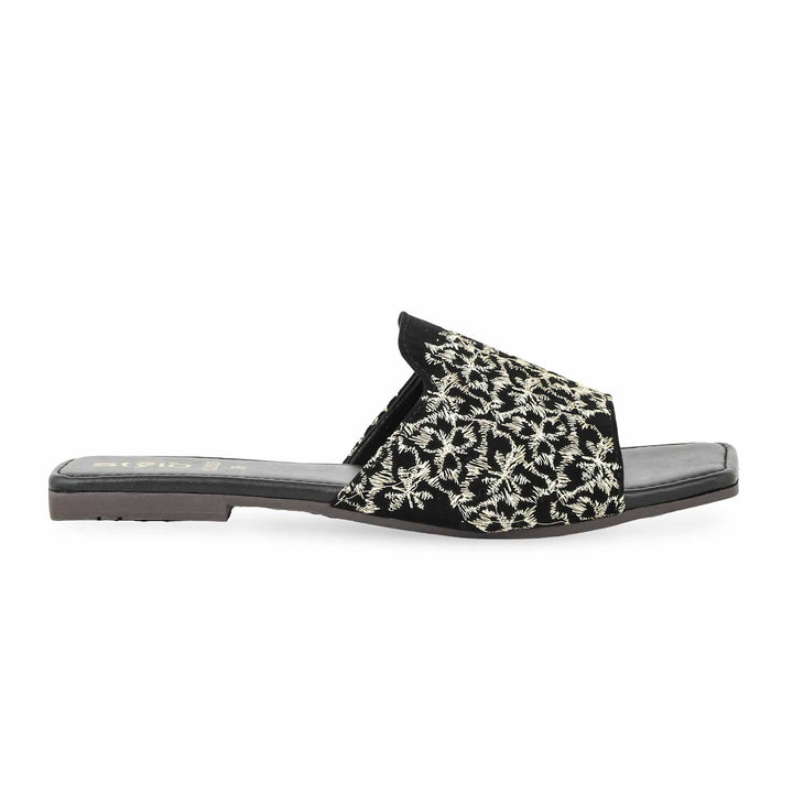 Black Casual Slipper CL2005