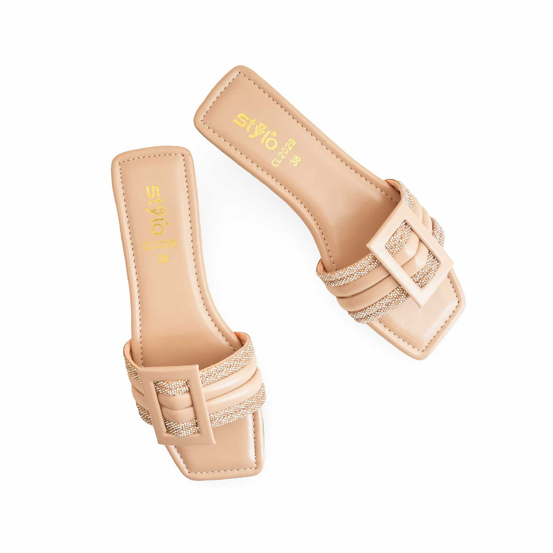 Fawn Casual Slipper For Ladies CL2029