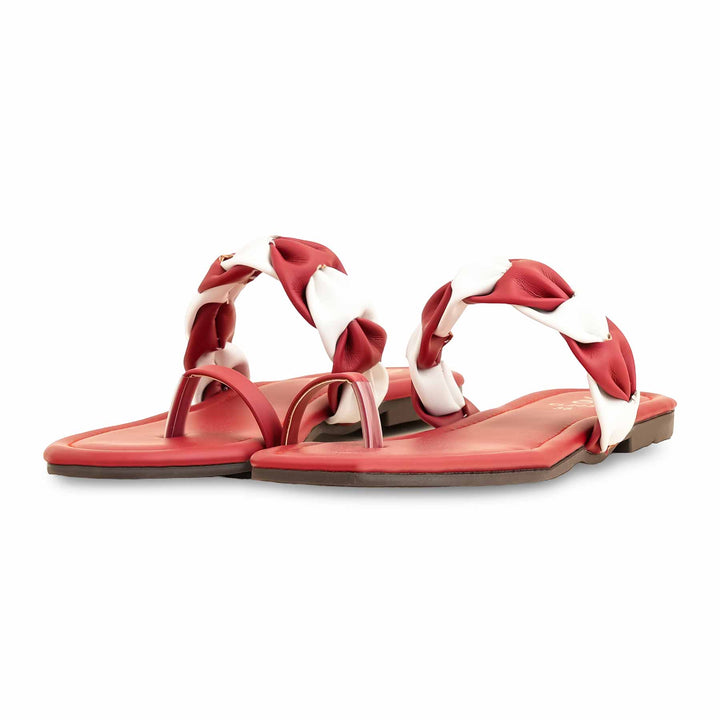 Maroon Casual Chappal For Ladies CL2031