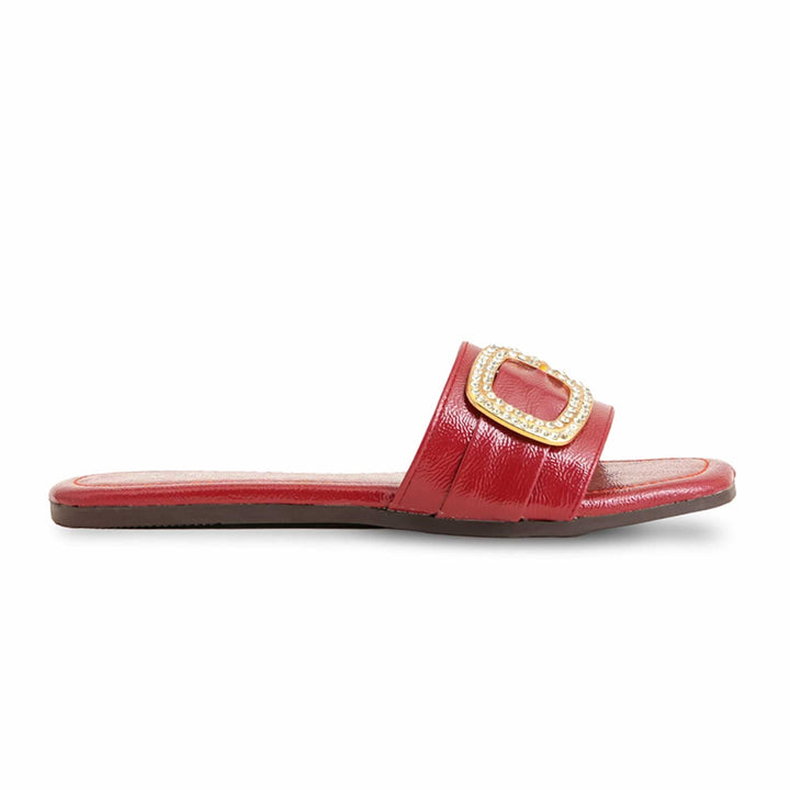 Maroon Casual Slipper For Ladies CL2038