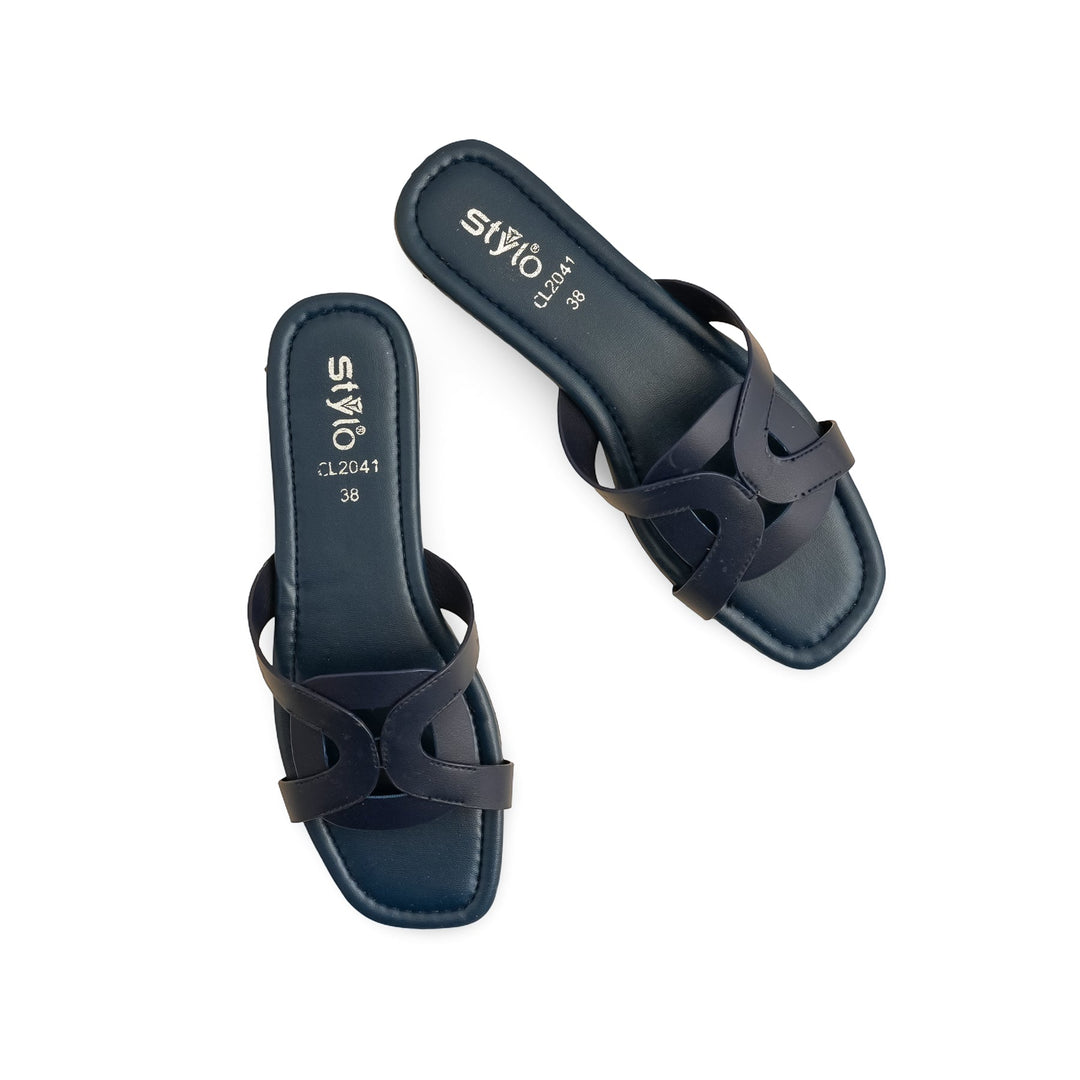 Blue Casual Slipper CL2041