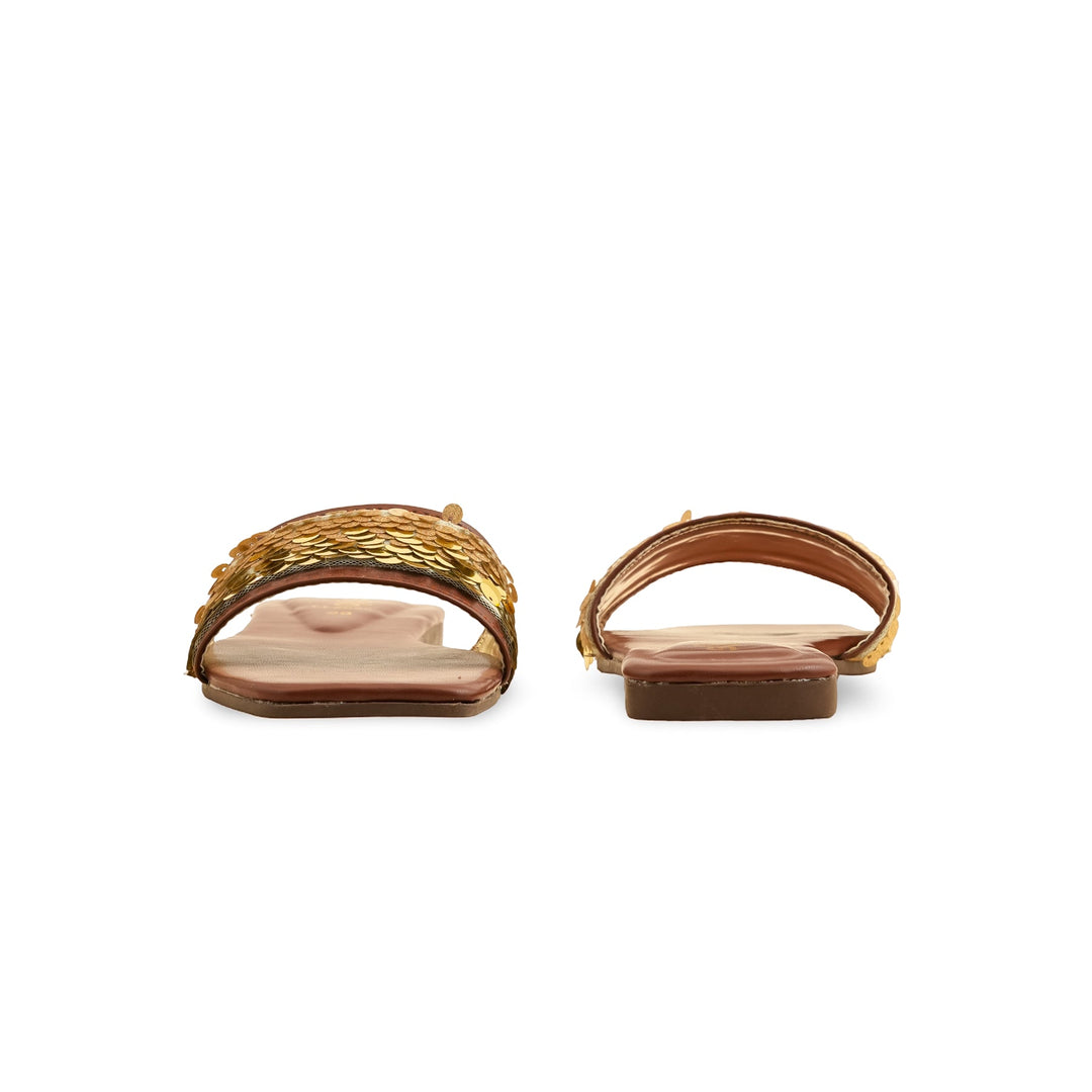 Brown Casual Slipper For Ladies CL2059