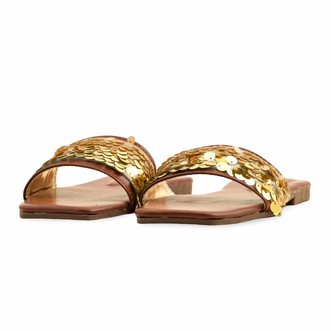 Brown Casual Slipper For Ladies CL2059