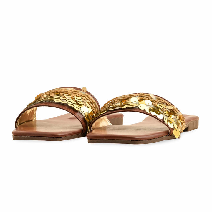 Brown Casual Slipper For Ladies CL2059