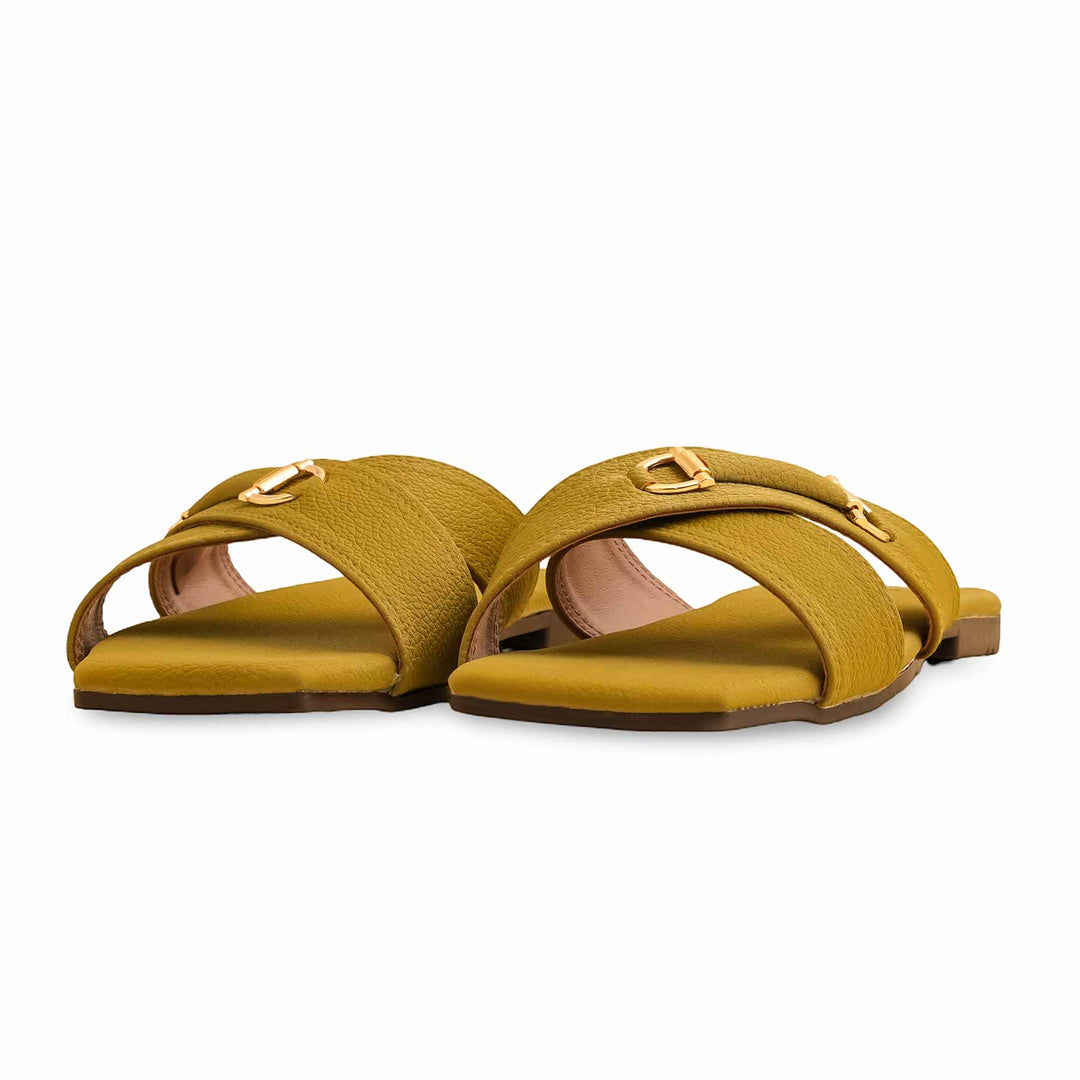 Olive Casual Slipper CL2066