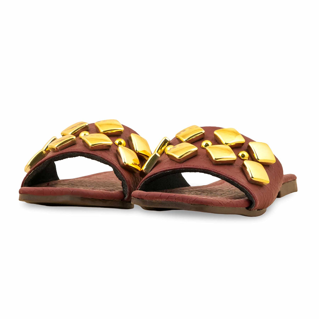 Maroon Casual Slipper CL2072
