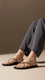 Black Casual Chappal CL2088