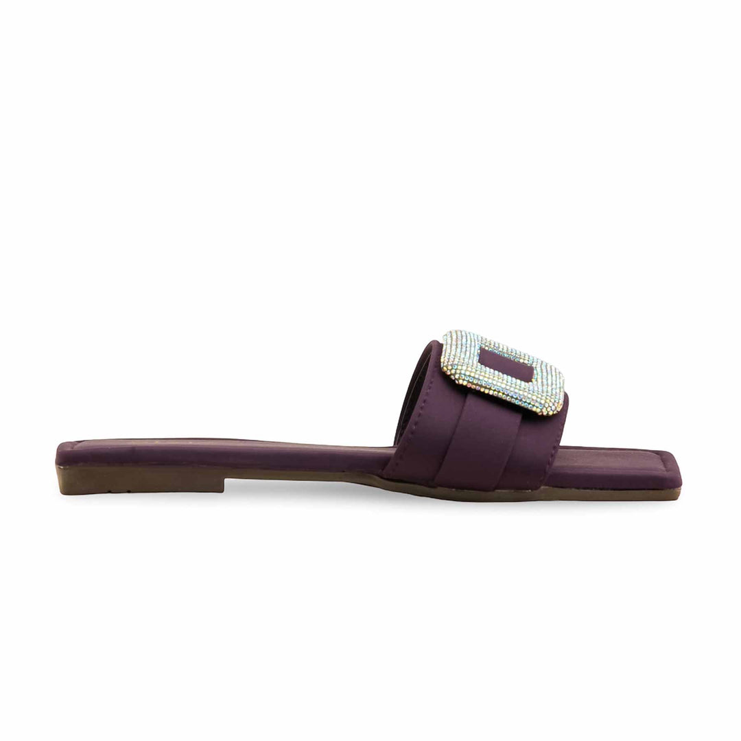 Purple Casual Slipper CL2104
