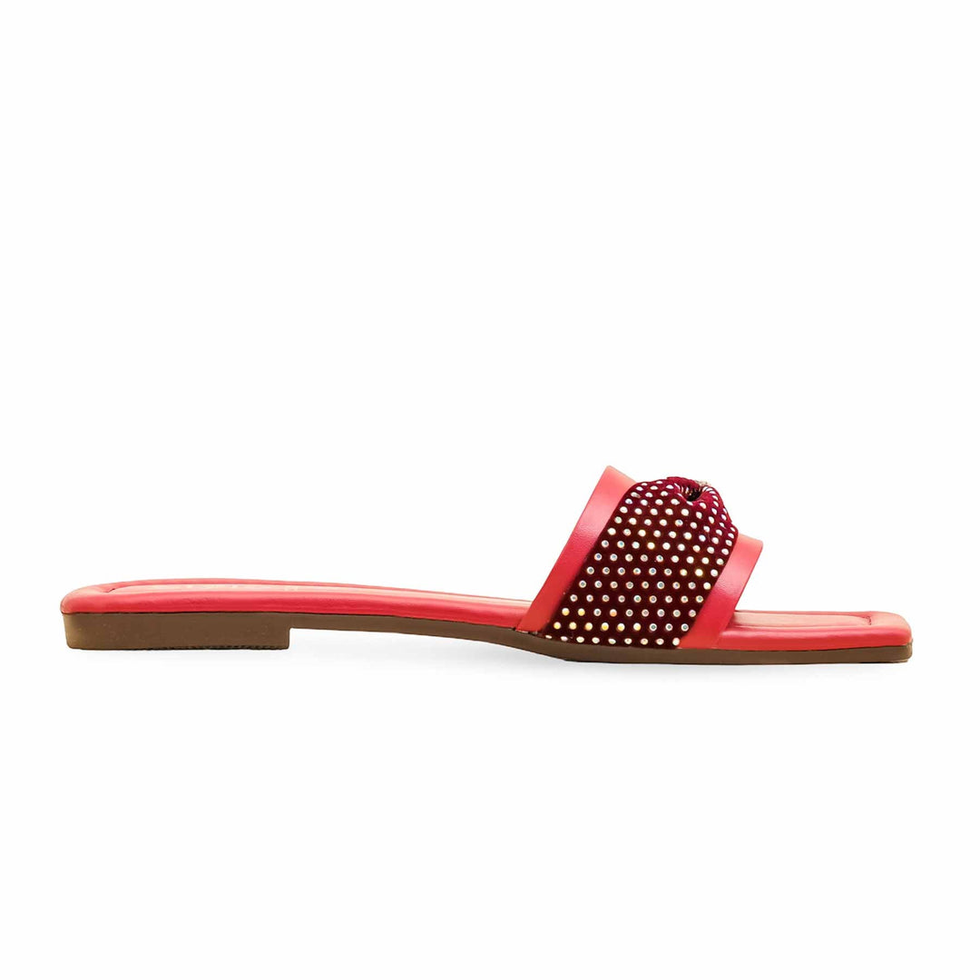 Maroon Casual Slipper For Ladies CL2106